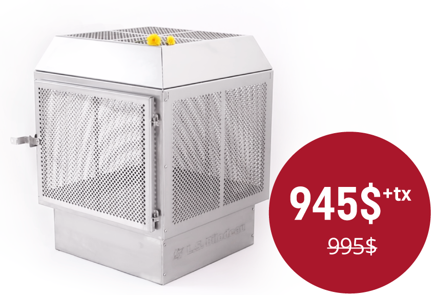 Foyer BBQ Cubique